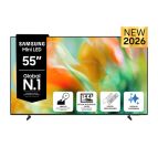 Samsung Mini LED AI TV 55" UE55M80HAUXZT 4K, Processore NQ4 AI Gen2, 4K Upscaling, Color Booster Pro, OTS Lite, Metal Stream Design, Vision AI Smart TV, 2026