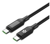 Celly USBCUSBC100WLED cavo USB 2 m USB C 100 W Nero