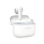 OPPO Enco Buds3 Pro Auricolari True Wireless, 54h di Autonomia, Driver Dinamico da 12.4mm, Bluetooth 5.4, Controlli Touch, Cancellazione del rumore passiva, Android e iOS, IP55, [Versione Italiana], Glaze White