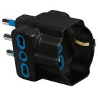 Garanti 82641-E adattatore per presa di corrente Tipo L (IT) Universale Nero