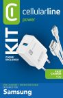 Cellularline Adaptive Fast Charger Kit 15W - Micro USB - Samsung