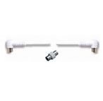 nuovaVideosuono 9/24 cavo coassiale 2 m Bianco