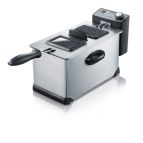 Severin FR 2431 friggitrice Singolo 3 L Indipendente 2000 W Acciaio inox
