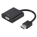 Vivanco HDVGA 11-N HDMI VGA (D-Sub) Nero