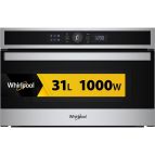 Whirlpool WMD4I4MX Microonde con grill, inox, Display Lcd 6°Senso, Crisp, 31 Lt