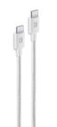 Cellularline Cavo Telato 150 cm - USB-C to USB-C Cavo telato ultra-resistente