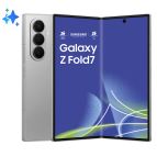 Samsung Galaxy Z Fold7 Smartphone AI, RAM 12GB, 256GB, Display 6,5"/8'', Camera 200MP, Batteria a lunga durata, Silver Shadow