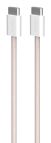 PURO PUCCCFABK415MTROSE cavo USB USB 2.0 1,5 m USB C 0,48 Gbit/s 60 W Rosa