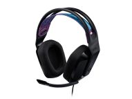Logitech G G335, Cuffia Gaming cablata con microfono flip-to-mute, jack audio da 3,5 mm, imbottiture in memory foam, leggera, compatibile con PC, PlayStation, Xbox, Nintendo Switch/Switch 2 - Nero