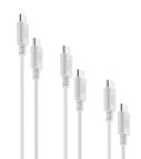 Cellularline Multipack Cables - USB-C to USB-C 3 cavi, 3 lunghezze - USB-C to USB-C