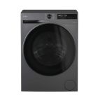 Candy ProWash 550, Lavatrice Slim 8 KG, 10% più efficente della classe A, 1400 giri, Antracite, Inverter, Vapore, Wi-Fi, Smart Wash, BP 48SBL6G-S