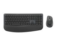 Logitech MK880 Signature Comfort Plus Combo Black (Kit di tastiera e mouse Bluetooth per il massimo comfort tutto il giorno)