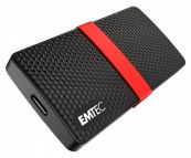 Emtec X200 512 GB USB tipo-C 3.2 Gen 1 (3.1 Gen 1) Nero, Rosso