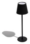 Muitomas TABLELAMPBK lampada da tavolo LED Nero