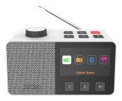 Kenwood CR-M70DAB-W Portatile Digitale Bianco