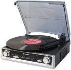 Roadstar TTR-8634 piatto audio Nero, Argento
