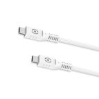 Celly USBCUSBCWH cavo USB 1 m USB C 60 W Bianco