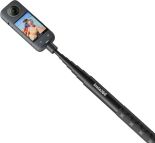 Insta360 Invisible Selfie Stick (X4, X3, & GO3) bastone per selfie Macchina fotografica Nero