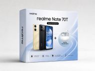 realme Note 631011009974 smartphone 17,1 cm (6.74") Doppia SIM Android 15 4G USB tipo-C 4 GB 256 GB 6000 mAh Nero