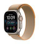Apple Watch Ultra 4 GPS + Cellular, Cassa 49 mm in titanio naturale con Trail Loop sabbia - S/M