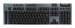 Logitech G Logitech G915 X LIGHTSPEED offre velocità, precisione e personalizzazione iconiche con un design elegante e ultrasottile. Questa tastiera da gioco wireless è dotata di connettività tri-mode, KEYCONTROL, interruttori meccanici GL e LIGHTSYNC RGB