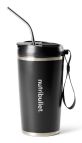 NutriBullet Flip – Frullatore Compatto, Ricaricabile USB-C, Mantenimento Freddo 24h, Smoothie Maker, Nero (NBP016B)
