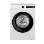 Candy ProWash 300, Lavatrice Slim 8 KG, 10% più efficente della classe A, 1400 giri, Bianco, Inverter, Fresh Vapor, 8 Cicli Rapidi, GD 48SB6-S