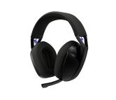 Logitech G G321 LIGHTSPEED, cuffia con microfono gaming wireless Bluetooth, comfort e vestibilità dinamici, microfono su braccio a 16 kHz, PC, PS4, PS5, Nintendo Switch, mobile - Nero