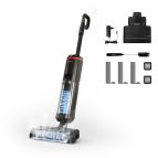 Polti RollySteam WD40C, lavapavimenti senza filo, che aspira, lava e igienizza con il vapore, senza detersivi