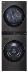 LG WT1716BBF lavasciuga Libera installazione Caricamento frontale Nero