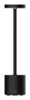 Muitomas UPNDOWNLAMPBK lampada da tavolo LED Nero