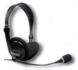 Mediacom Cuffia AP855 Cuffie Cablato Nero