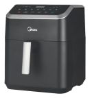 Midea MAD70000ADK friggitrice Singolo 7 L Indipendente 1800 W Friggitrice ad aria calda Nero