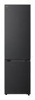 LG GBBS726BEV Frigorifero combinato Fit & Max 60cm, Classe B, 375L, AI Inverter, Black Steel