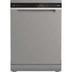 Whirlpool W8F HS61X, Lavastoviglie MaxiSpace 60cm, classe A, 15 coperti, 41dBA, Inox