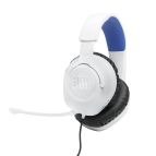 JBL Quantum 100P Auricolare Cablato A Padiglione Gaming Bianco