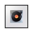Samsung Music Frame Speaker HW-LS60D/ZF, Wireless Music Streaming, Dolby Atmos 3D, Frame Design con sfondo personalizzabile, Wide Sweet Spot, 2024