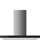 Smeg KS905NXE2 cappa aspirante Cappa aspirante a parete Nero, Acciaio inox 820 m³/h