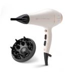 Bellissima Imetec - Asciugacapelli Keratin Gloss, Ceramica e Cheratina, 2300W, Ioni Anticrespo, Capelli Luminosi e Setosi, Concentratore e Diffusore