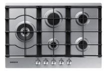 Samsung NA75J3030AS Piano cottura a gas 75cm 5 bruciatori, Inox