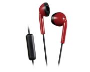 JVC HA-F19M-RB Auricolare Cablato In-ear Musica e Chiamate Rosso