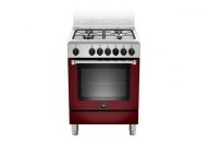 Bertazzoni La Germania Americana AMN664EVIV cucina Elettrico Gas Rosso