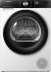 Hisense DH3S802BW2 asciugatrice Libera installazione Caricamento frontale 8 kg Bianco