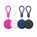 Cellularline TRACY TAG DUAL PER DISPOSITIVI IOS - ANDROID - MULTIPACK 4x Set da 4 pezzi in 4 colorazioni - Dispositivo per localizzare oggetti, compatibile con la app Apple "Dov'è" o con app Google Find Hub. Utilizzabile con una sola app alla volta.