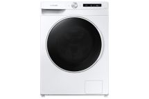 Samsung WD12T504DWW/S3 lavasciuga a caricamento frontale AI Control 12/8 kg Classe A/F 1400 giri/min, Porta nero/bianca + Panel bianco