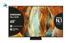 Samsung Neo QLED AI TV 65" QE65QN70FAUXZT 4K Mini LED, Processore NQ4 AI Gen2, 4K AI Upscaling, Motion Xcelerator 144Hz, Neo Quantum HDR, OTS Lite, AirSlim Design, Vision AI Smart TV, 2025