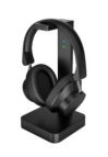Karma Italiana HARMONY Cuffie Con cavo e senza cavo A Padiglione TV Micro-USB Base di ricarica Nero