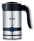 Severin SM 3584 montalatte e scaldalatte Nero, Acciaio inox