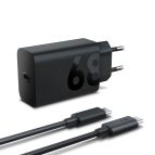 Lenovo 68W USB-C GaN Wall Charger, alimentatore da Parete USB-C 68W con Cavo 1,5m 6A, Caricabatterie a Ricarica Rapida e Sicura per Tablet, PC e Dispositivi Compatibili