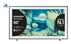 Samsung The Frame AI TV 50" QE50LS03FAUXZT 4K, Processore NQ4 AI Gen2, 4K AI Upscaling, Art Mode, Matte Display, Quantum HDR, Dolby Atmos & OTS Lite, Modern Frame Design, Vision AI Smart TV, 2025
